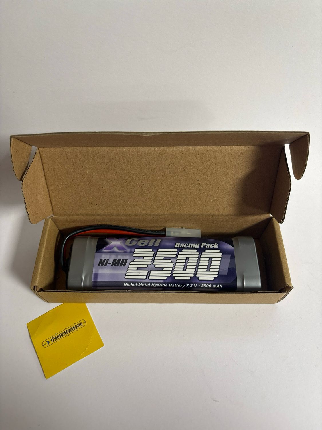 X-CELL 932506 - Racingpack X-Cell 7,2V 2500mAh Tamiya- stekker