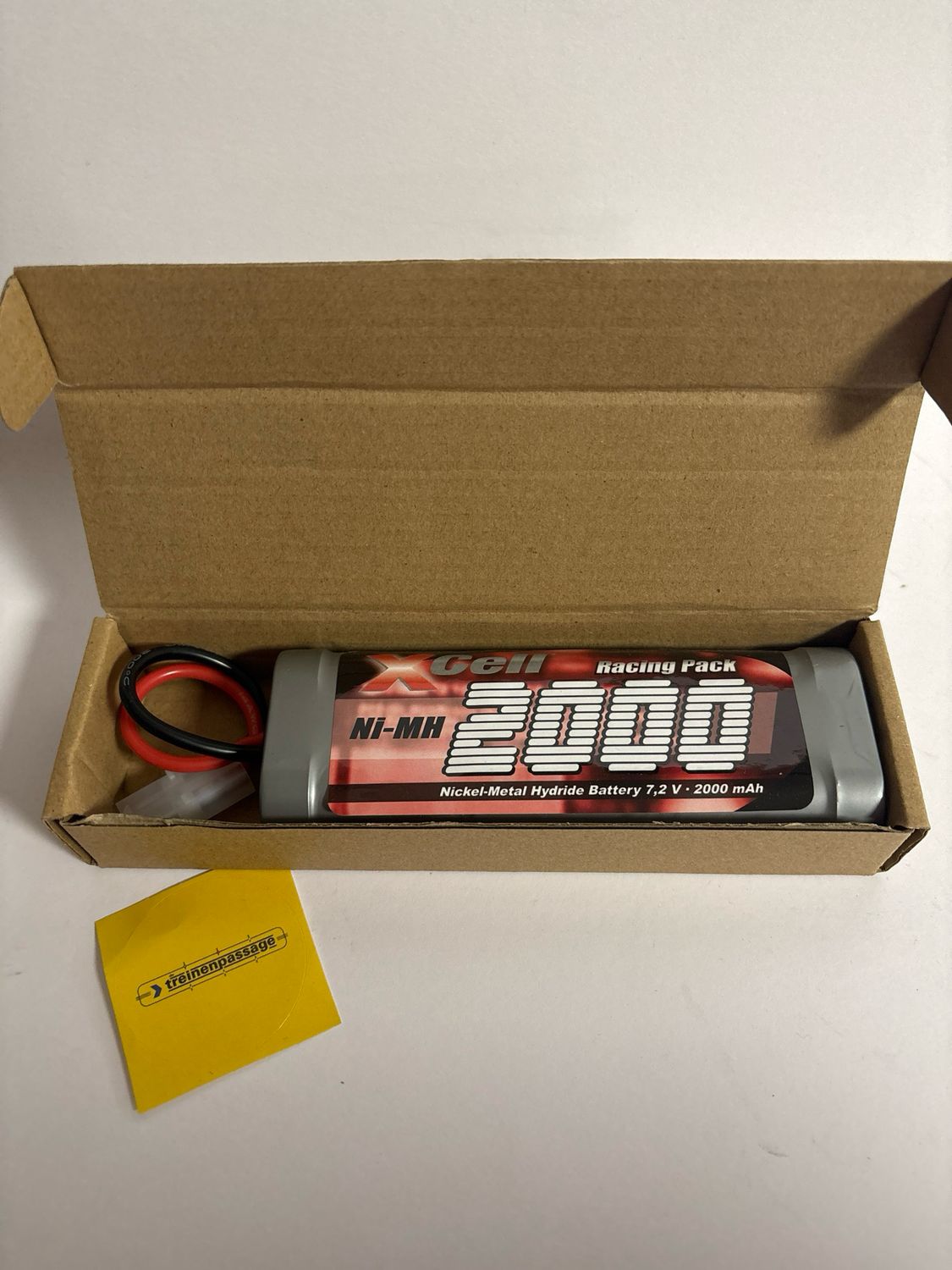 X-CELL 931906 - Racingpack X-Cell 2000 mAh 7,2V  Tamiya stekker