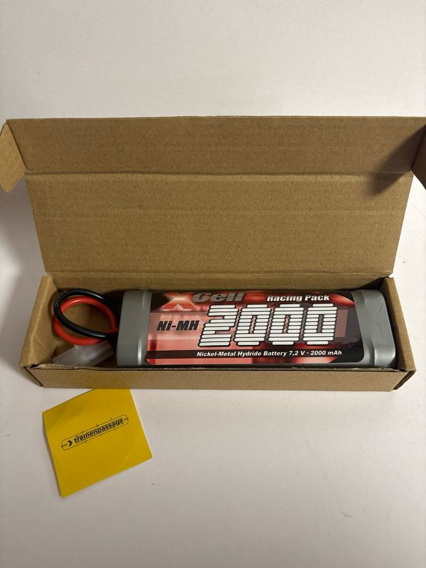 X-CELL 931906 - Racingpack X-Cell 2000 mAh 7,2V  Tamiya stekker