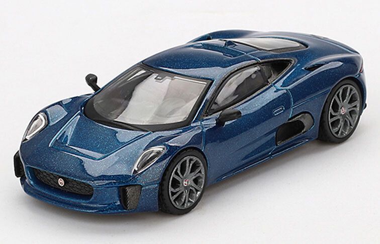 Mini GT  1:64 - Jaguar C-X75 &#39;24, blauw