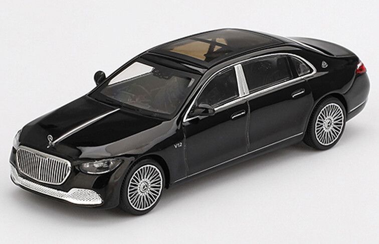 Mini GT  1:64 - Mercedes Benz Maybach S 680, zwart