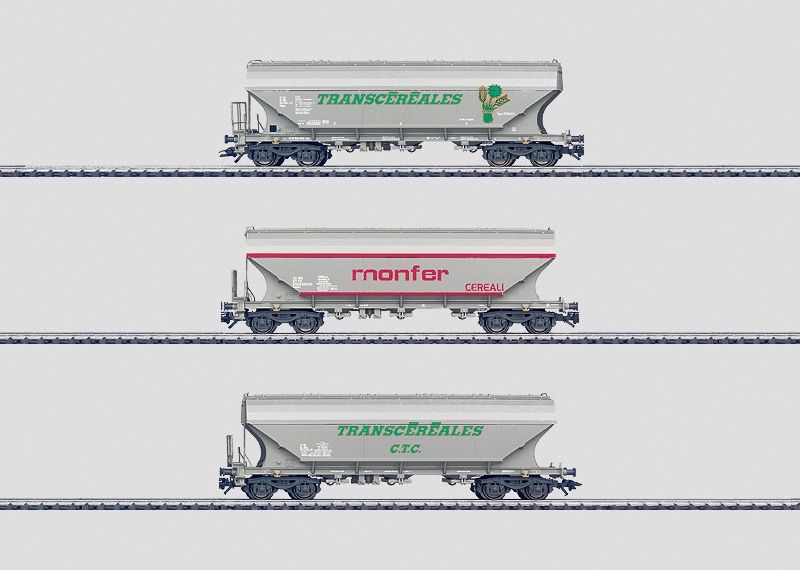 Märklin 46321 - Set 3 silowagens &quot;Cerealiers&quot;