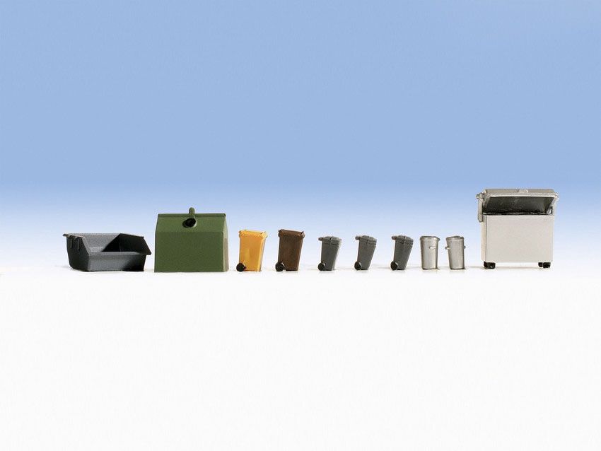 Noch 14825 - Müllbehälter H0