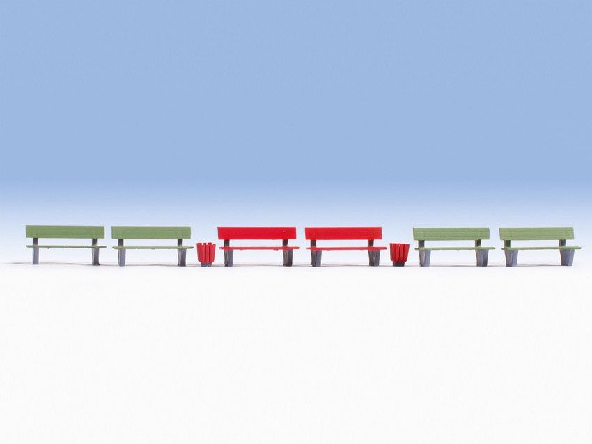 Noch 14848 - Bänke H0