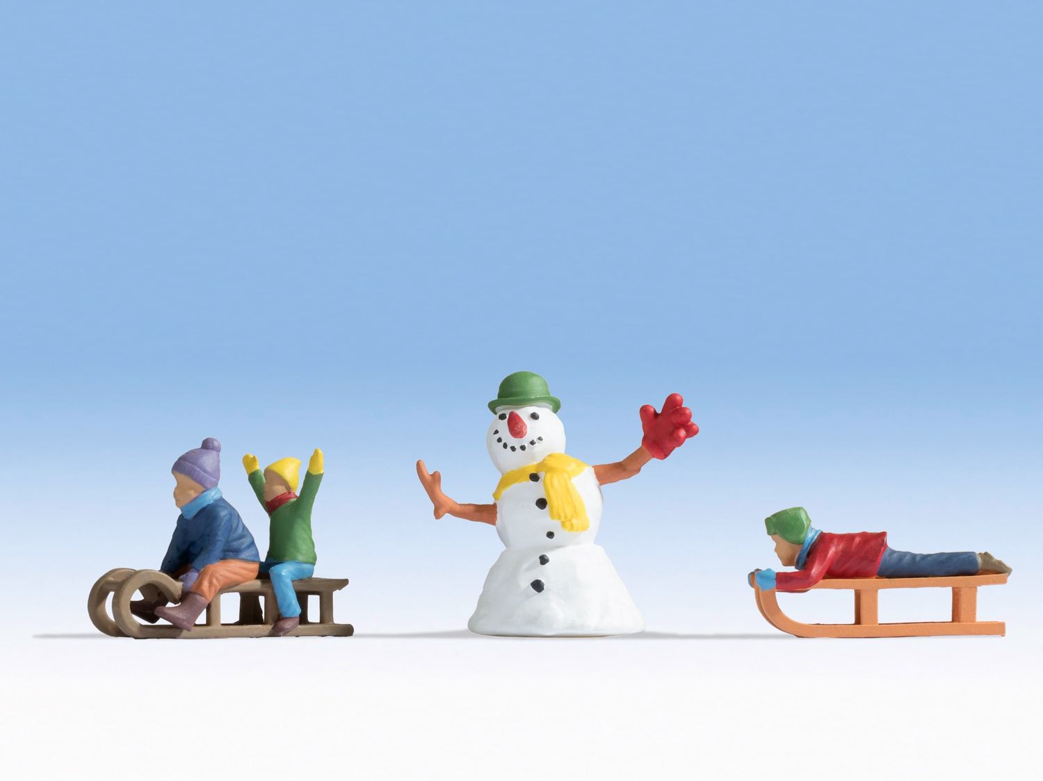 Noch 17921 - Kinderen in de sneeuw 0