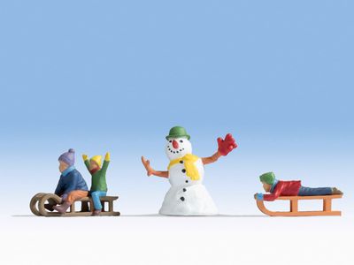 Noch 17921 - Kinderen in de sneeuw 0