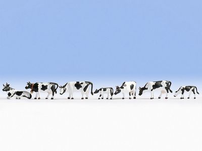 Noch 36721 - Koeien, wit en zwart N