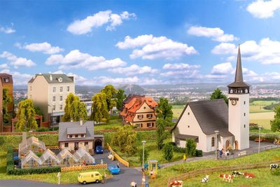 Faller 239010 - &quot;Actieset&quot; Dorp N