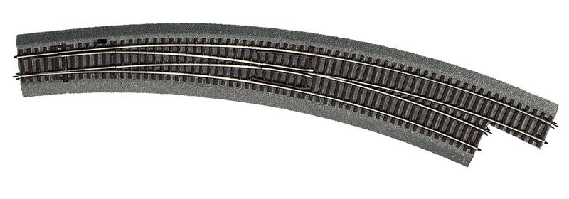 Roco 42569 - Gebogen wissel rechts BWr9/10