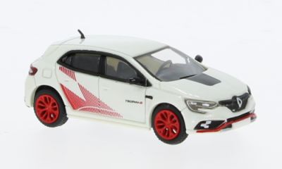 PCX 1:87 -  Renault Megane R.S. Trophy, wit/rood, 2021