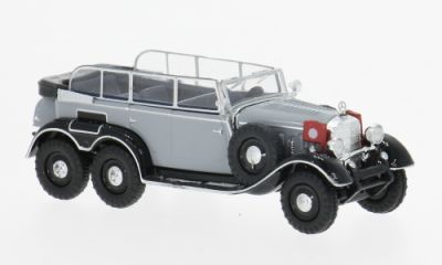 Brekina 1:87 -  Mercedes G4, grijs, 1938