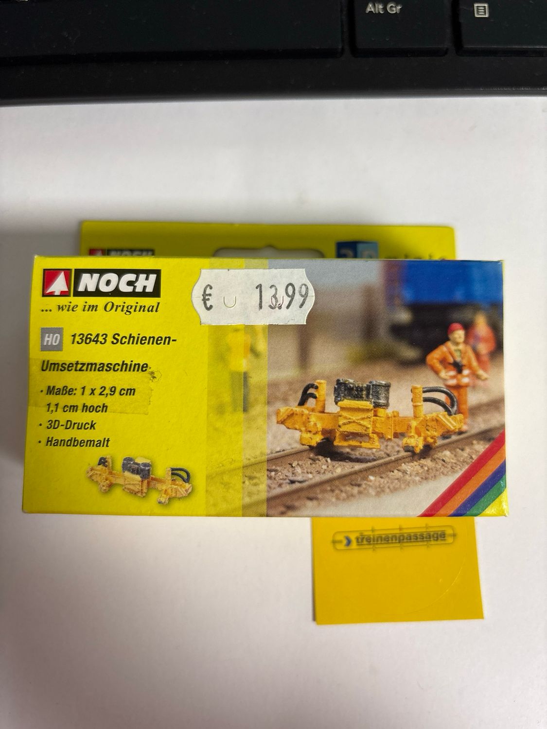 Noch 13643 - Spoor overzetmachine H0