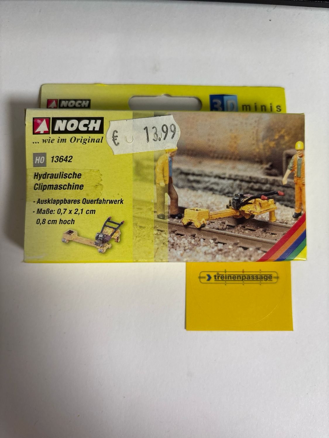 Noch 13642 - Hydraulische railzaagmachine H0