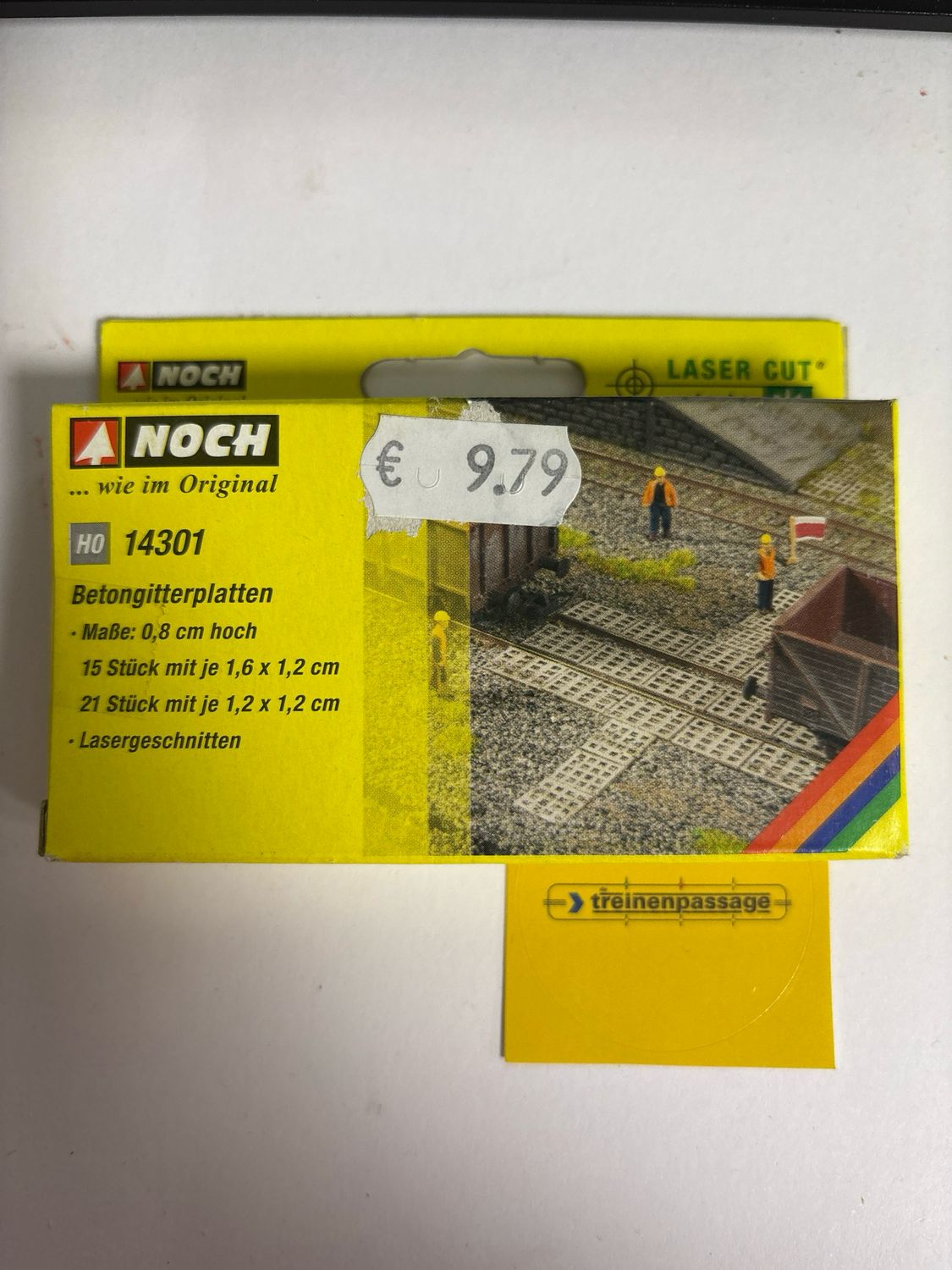 Noch 14301 - Betonnen roosterplaat H0