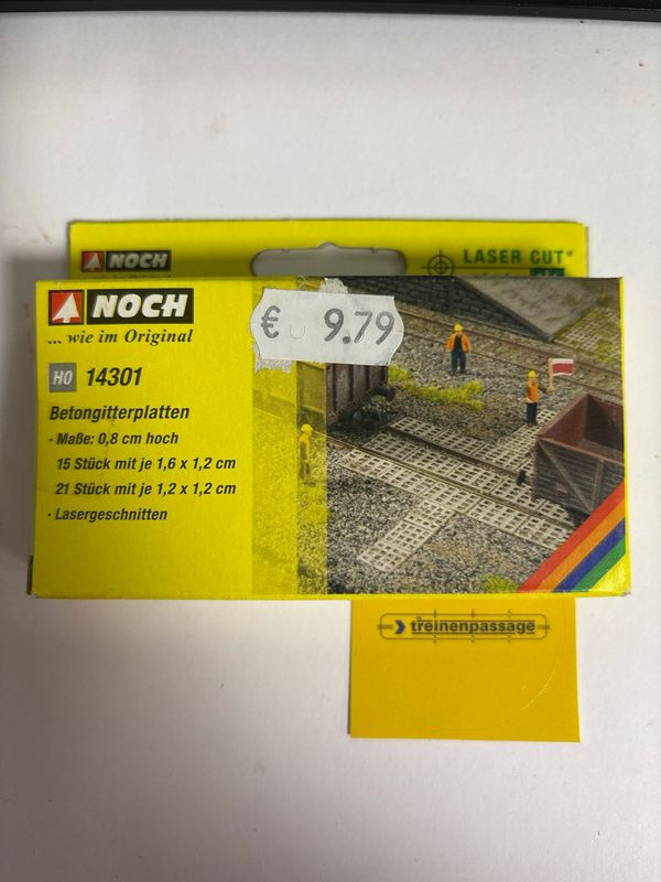 Noch 14301 - Betonnen roosterplaat H0