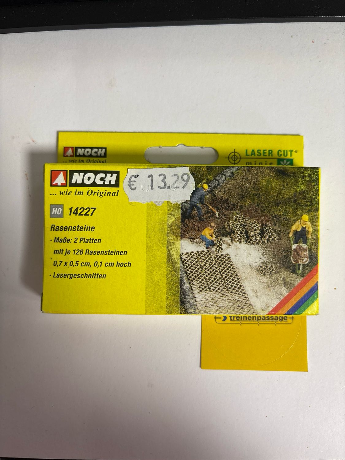 Noch 14227 -  Gras grintroosters H0