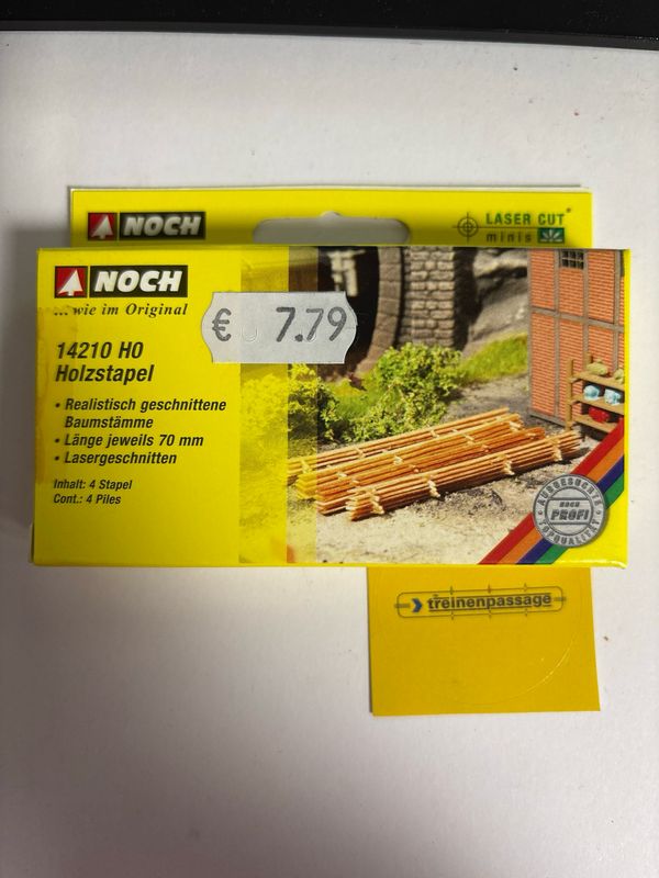 Noch 14210 - Houtstapel H0