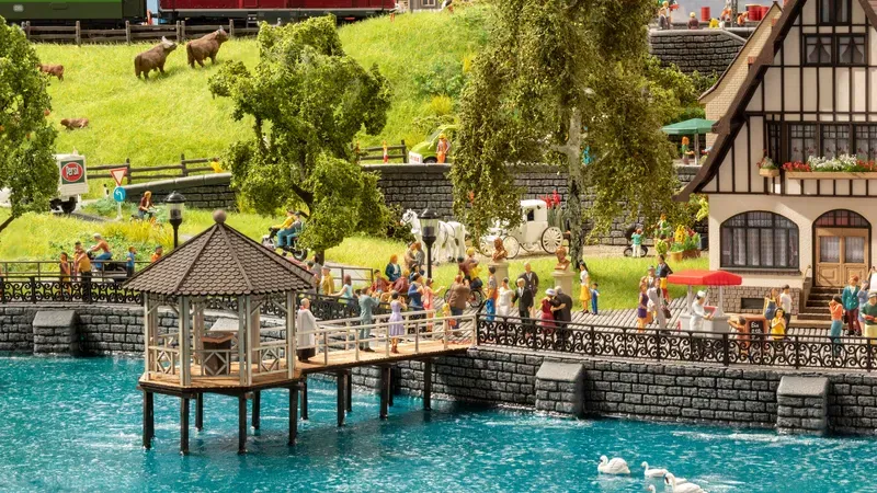 Noch 14264 - Evenementenpaviljoen &quot;Vissersstek&quot; H0