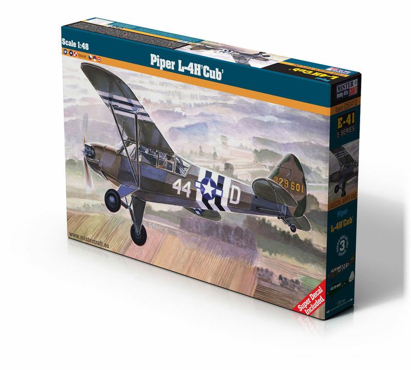 Mister craft 050412 - Piper L-4H &quot;CUB&quot; NL decals 1:72