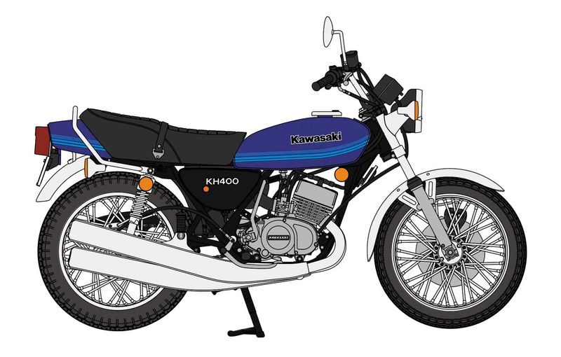 Hasagawa 21772 - Kawasaki Kh400-A6 1:12