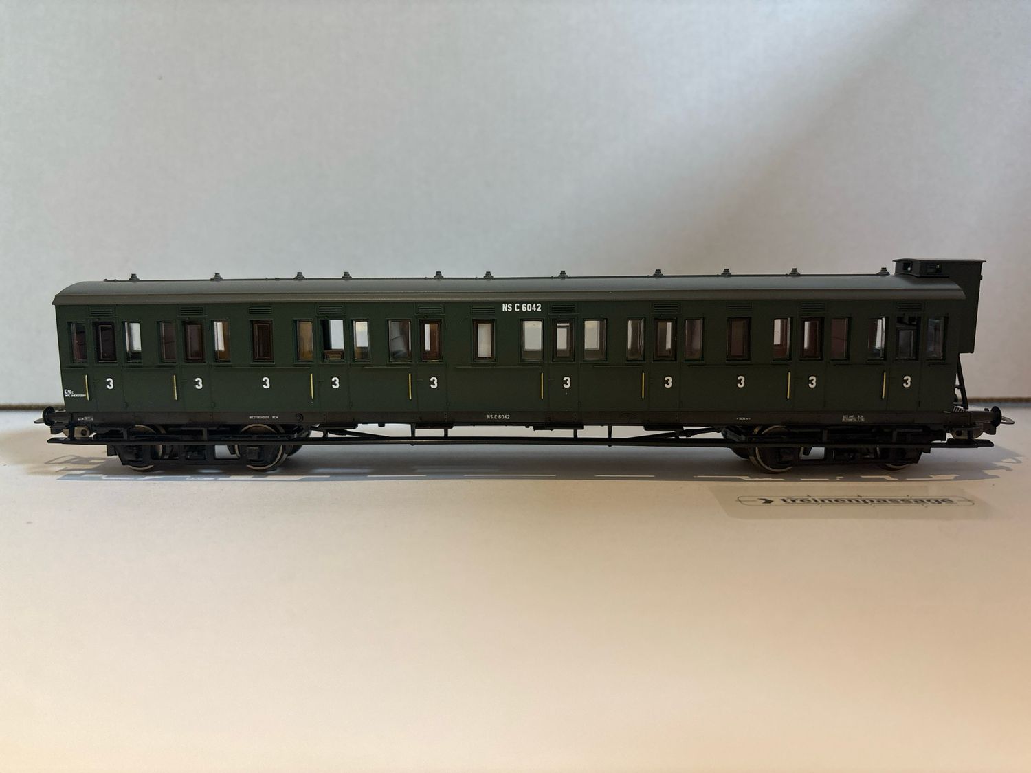 Piko 53219 - Coupérijtuig met remmershuis, C, NS, III H0