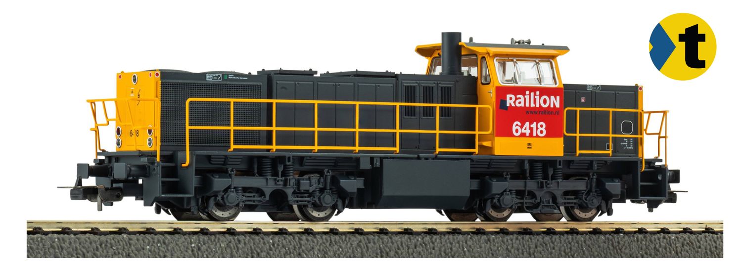 Piko 59169 - ~Diesellok/Sound 6400 Railion Logistics NL VI + 8pol. Dec. H0