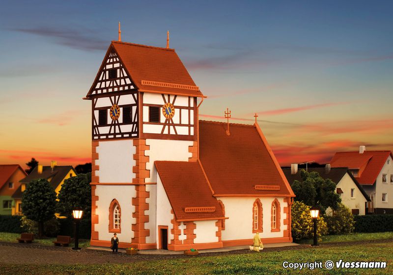 Kibri  37027 - Kerk Schanbach N