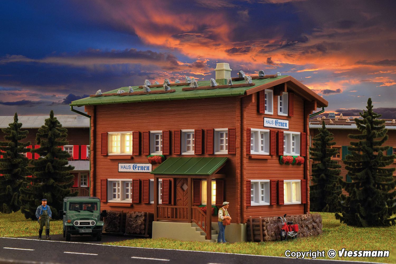 Kibri  38031 - Huis Ernen H0