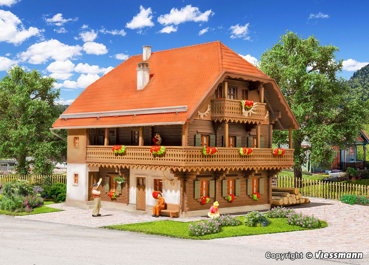 Kibri  38072 - Boswachtershuis Merano H0