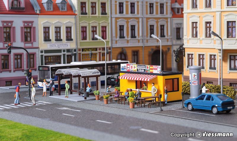 Kibri  38102 - Decoratieset straat en stad  H0