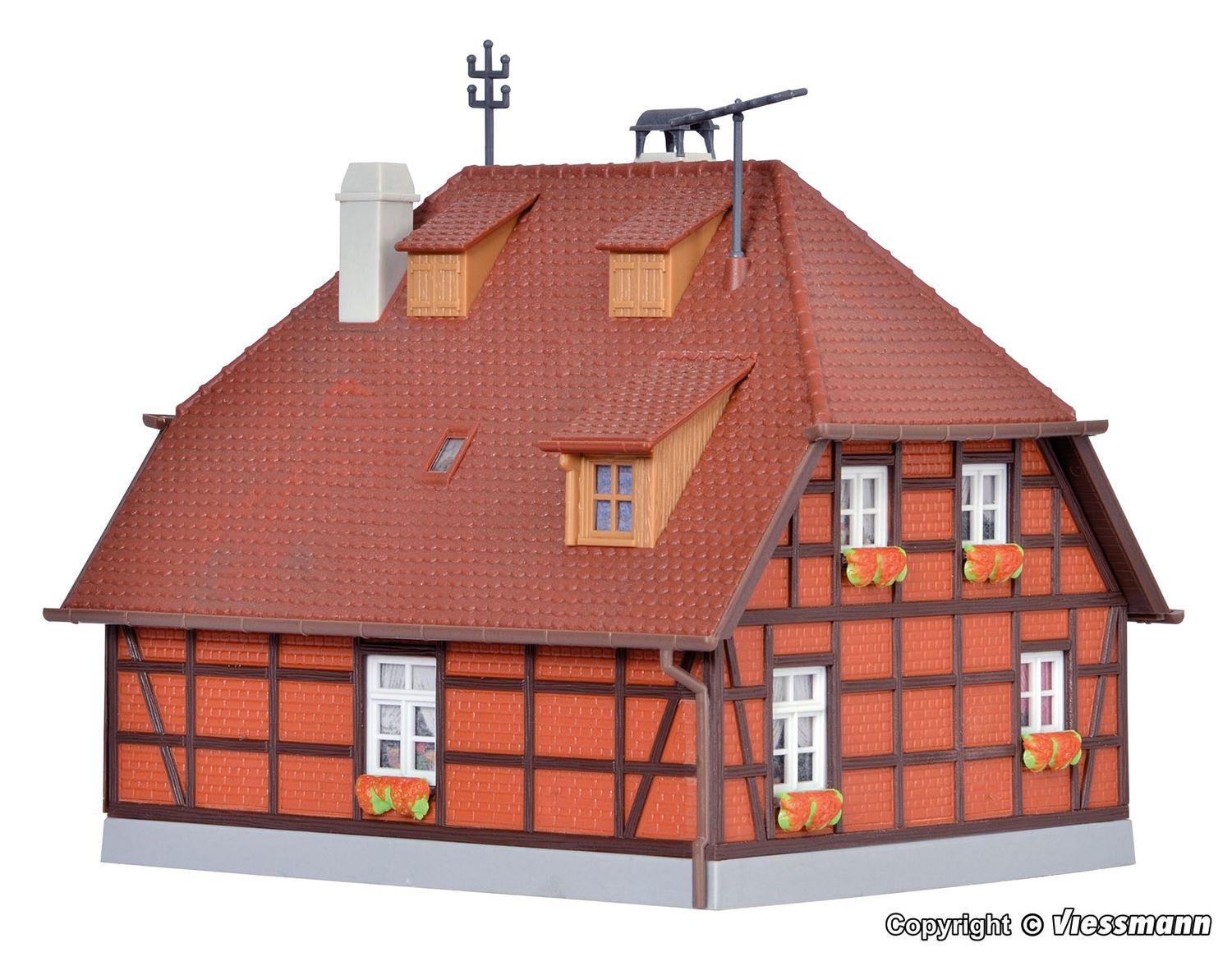 Kibri  38209 - Huis aan de Mühlenweg in het Spreewald, inclusief startset huisverlichting H0