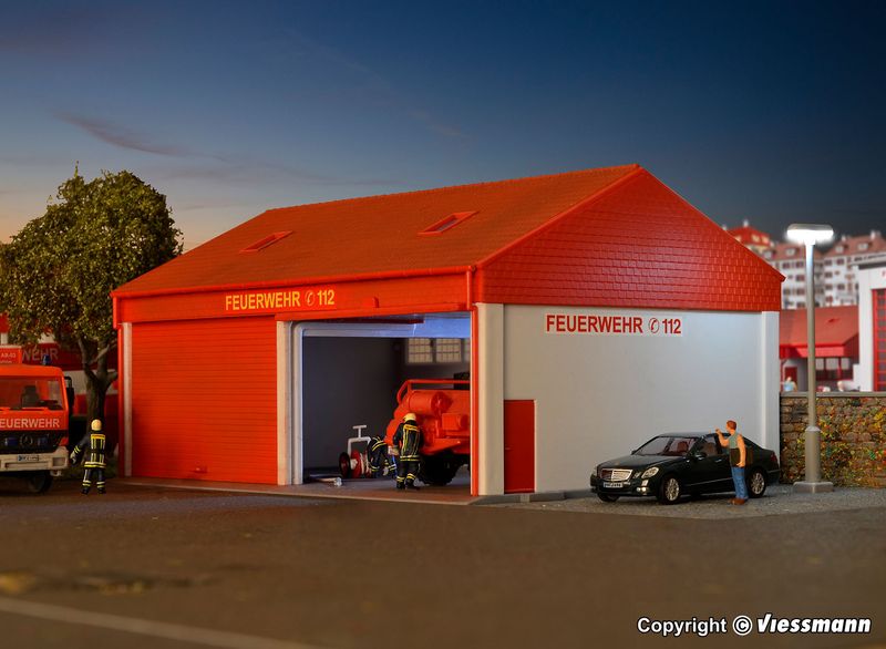 Kibri  38542 - Kleine brandweergarage  H0