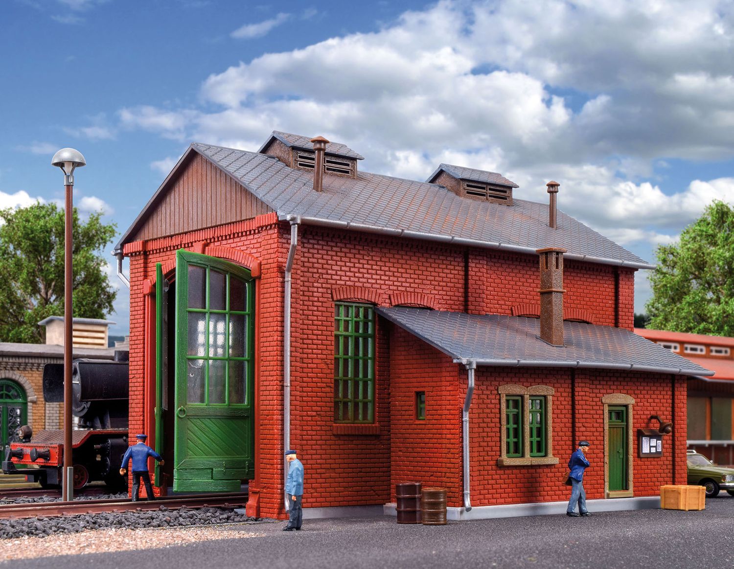 Vollmer 49110 - Goederenloods, enkel H0