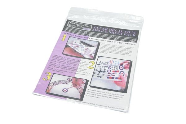 Bare Metal Foil 121 -INKJET CLEAR DECAL 1PK