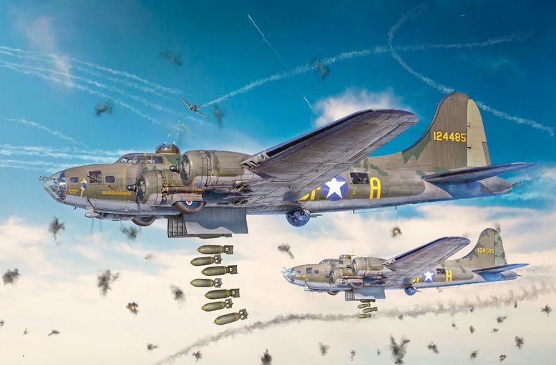 Italeri  1487 - B-17F Flying Fortress 1:72