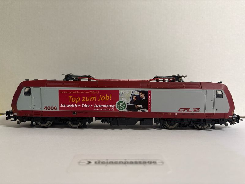 Piko 95701 - Electrische locomotief 4000, &quot;Top zum Job&quot;, CFL, V