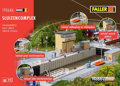 Faller 190646 - Sluizencomplex  H0