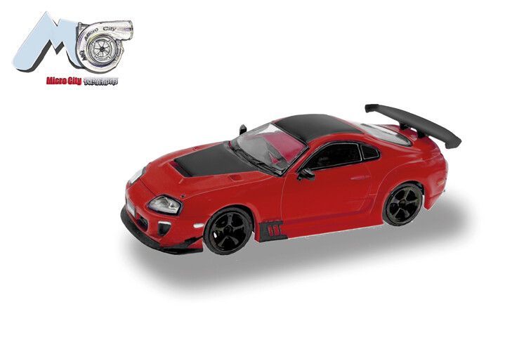 MicroCity87 1:87 - Toyota Supra &#39;93, rood