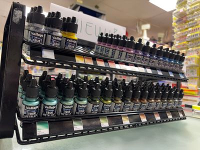 True metallic metal color