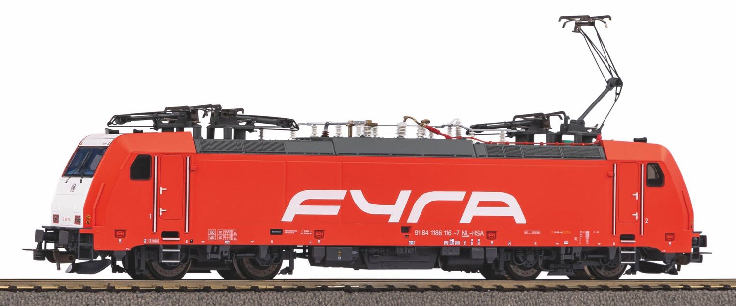 Piko 21625 - Electische locomotief BR 186 &quot;Fyra&quot; V Sound H0