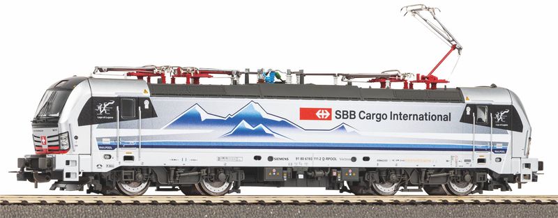 Piko 21646 - Electische locomotief BR193 met Sound, &quot;Lagi du Lugano&quot; SBB VI  H0