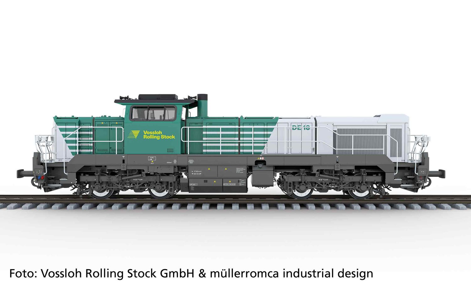 Piko 52360 - Diesel locomotief DE18, Vossloh Rolling Stock VI  H0