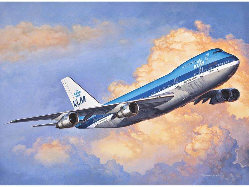 Revell 03999 - Boeing 747-200 KLM 1:450