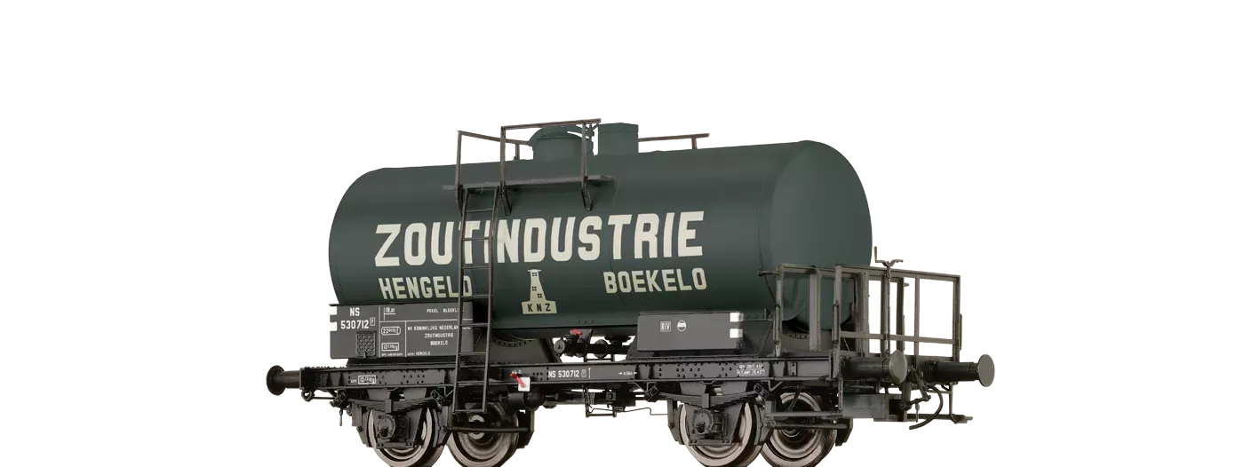 Brawa 67516 - Ketelwagon 2 asser, &quot;Zoutindustrie&quot; NS N