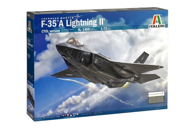 Italeri 1409 - F-35A LIGHTNING II CTOL Version 1:72