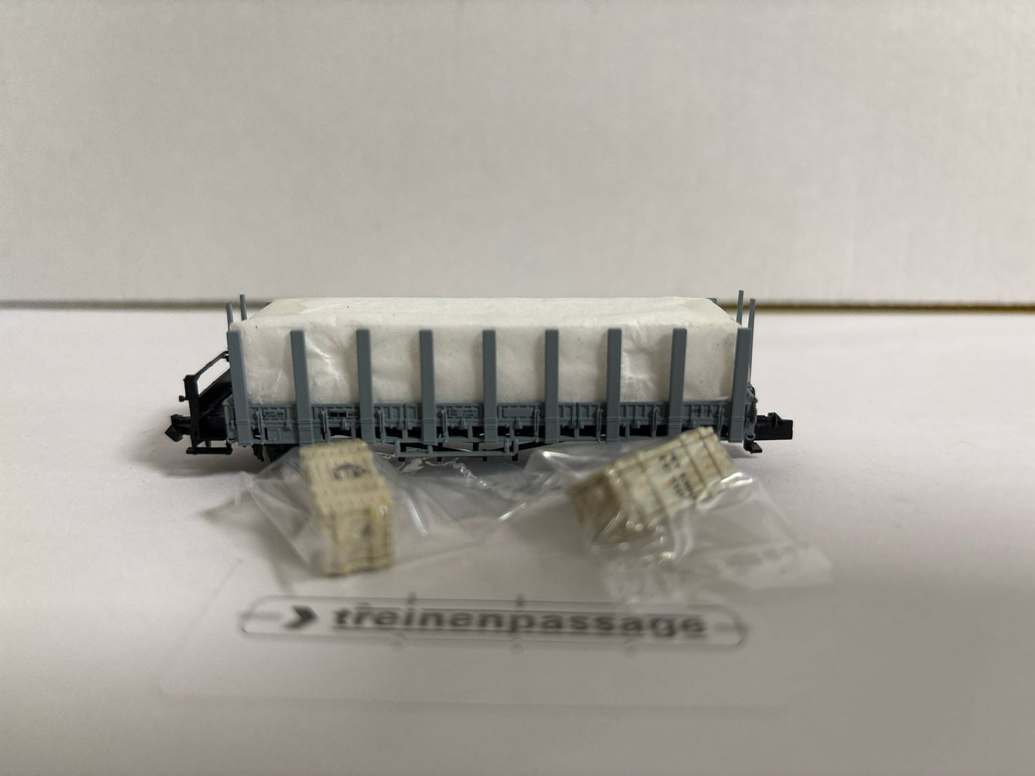 Minitrix 15644-14 - Rongenwagon met lading  N