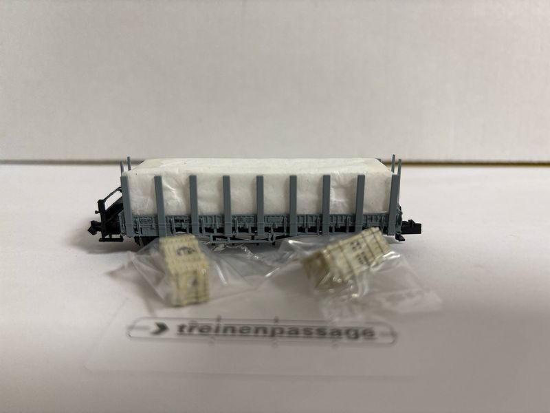 Minitrix 15644-14 - Rongenwagon met lading  N