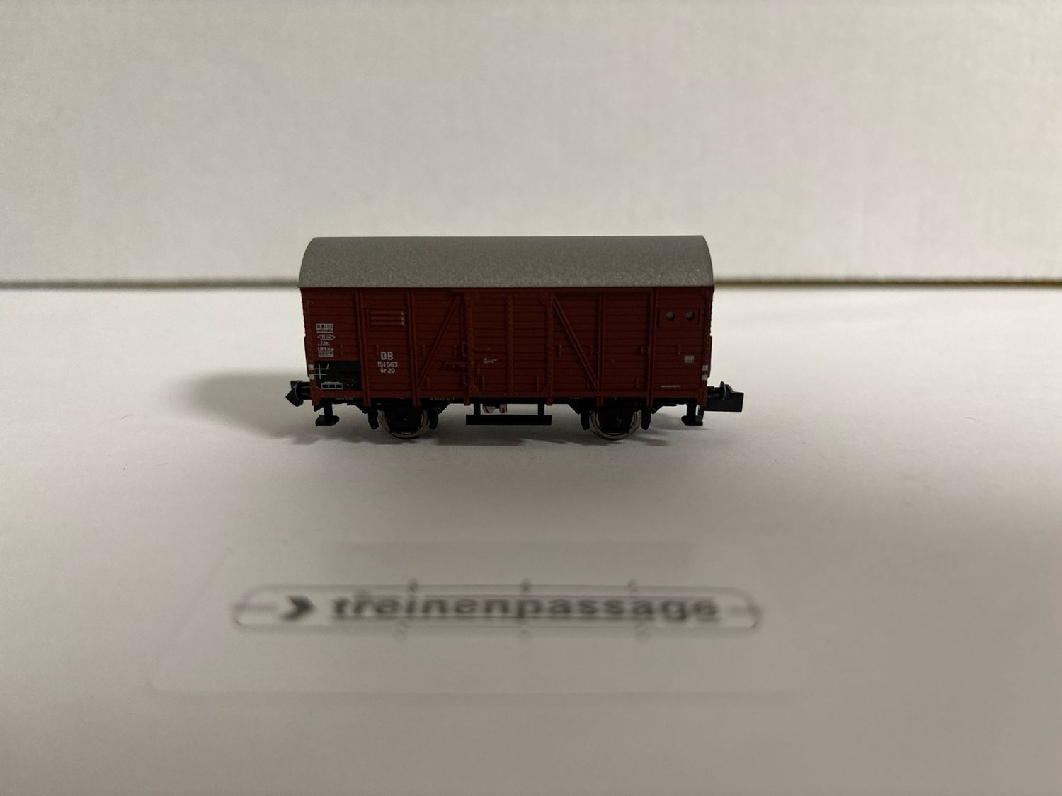 Minitrix 15173-27 - Gesloten goederenwagon G20, DB N