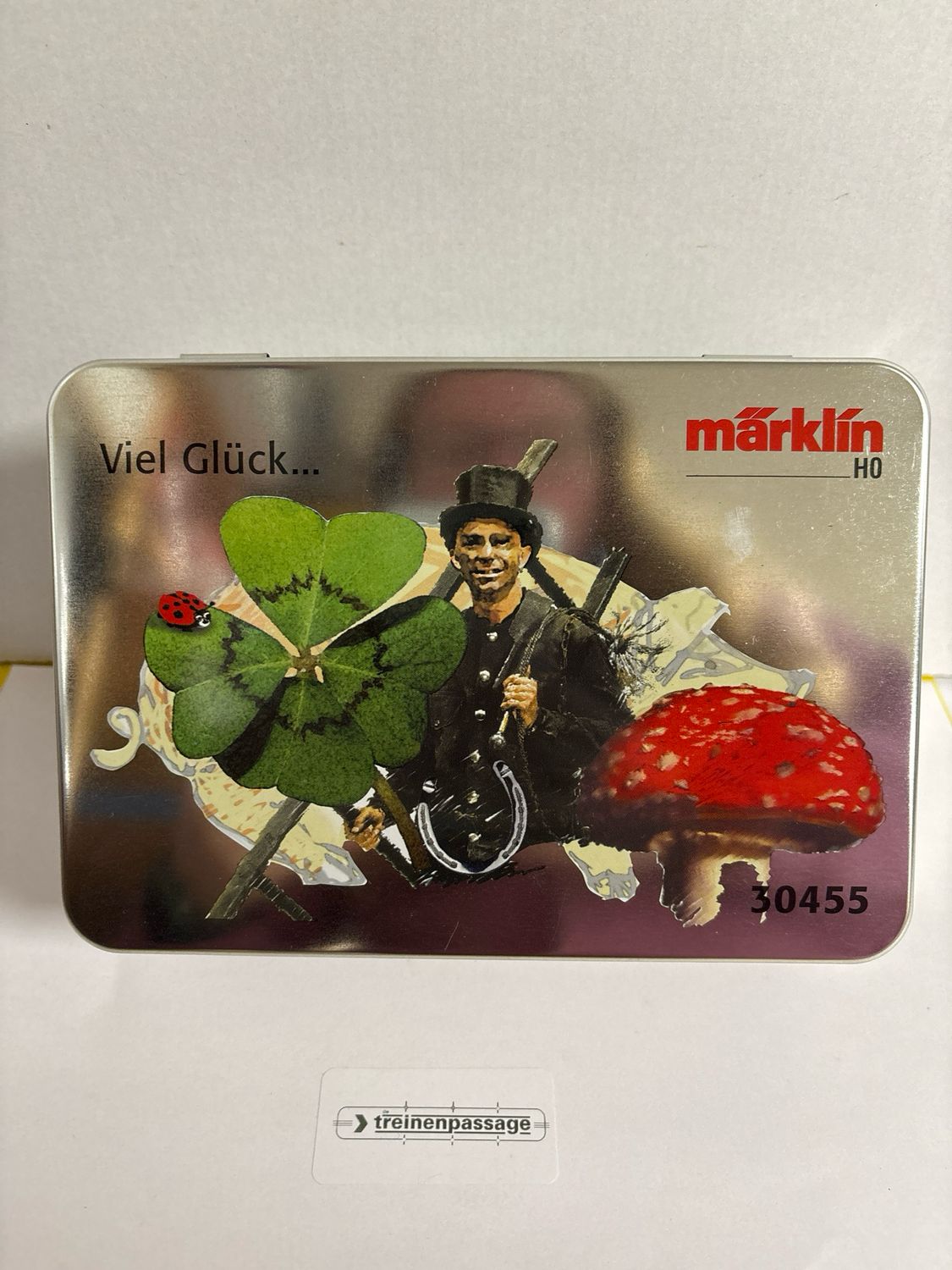 Märklin 30455 - Locomotief geluksvarken  &quot;Glücksschwein&quot; H0 in blik