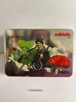 Märklin 30455 - Locomotief geluksvarken "Glücksschwein" H0 in blik